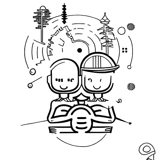 Incorporate The Occupation Of Brother And Sister In A Minimalist Design