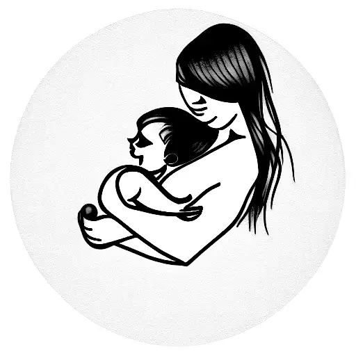 Breastfeeding Mother To A Son