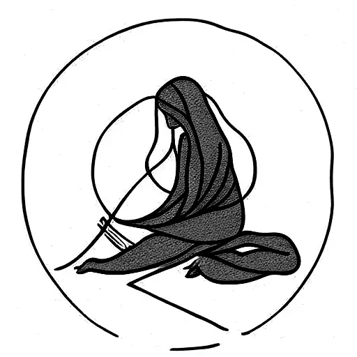 Female Hermit Tarot