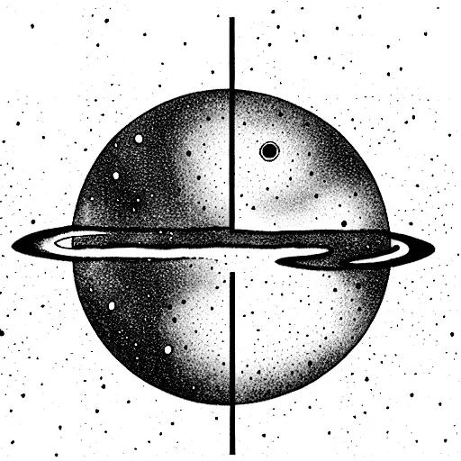 Solar System On One Line