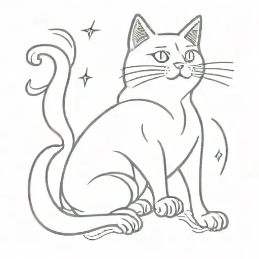 An Cat Dressed As A Ghost