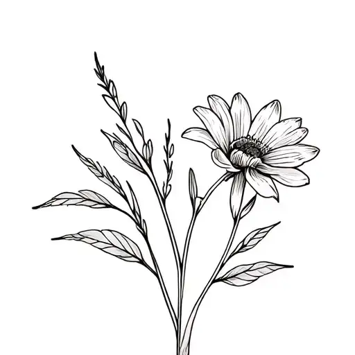 Fineline Birth Month Flower February And October As A Stealing Plant