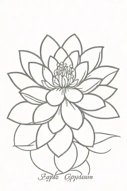 Egpytian Lotus Flower