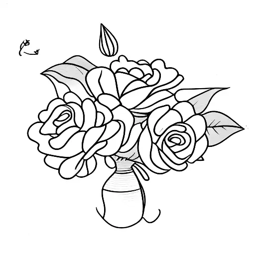 Flower Bouquet September Birth Flower