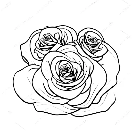 The Name Rose In Pretty Cursive