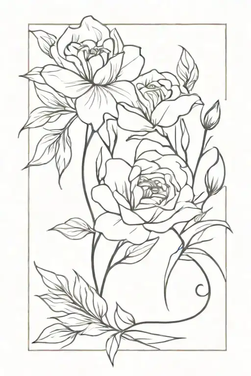 Birth Flower Bouquet