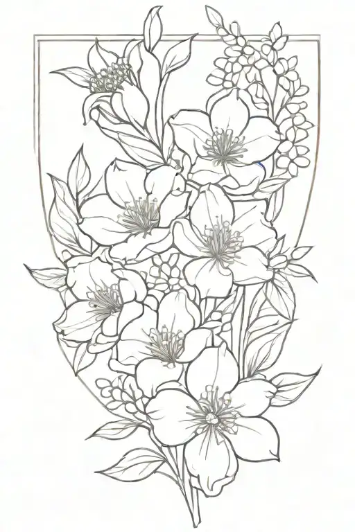 April Birth Flower Bouquet