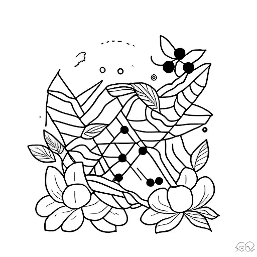 A Minimalist Tattoo That Represent The Friendship Of 3 Friends