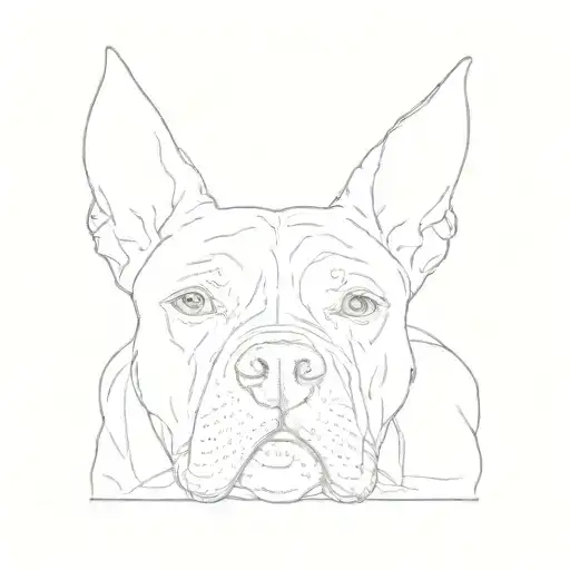 A Pit Bull Terrier