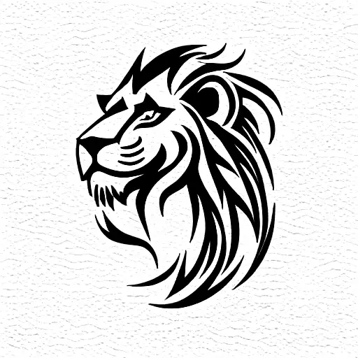 Lion With Playing Cards And Steel