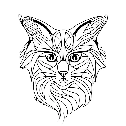 A Cat Inspired By Miguel Angelo's Artwork