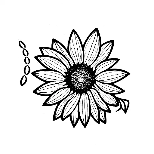 Flower Bouquet With Sunflower And Daffodil