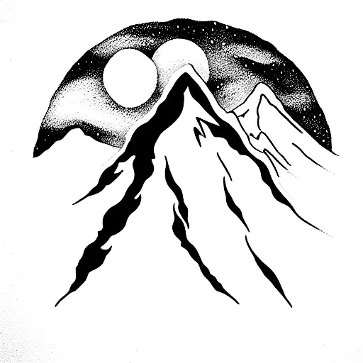 Moon Over The Lonely Mountain