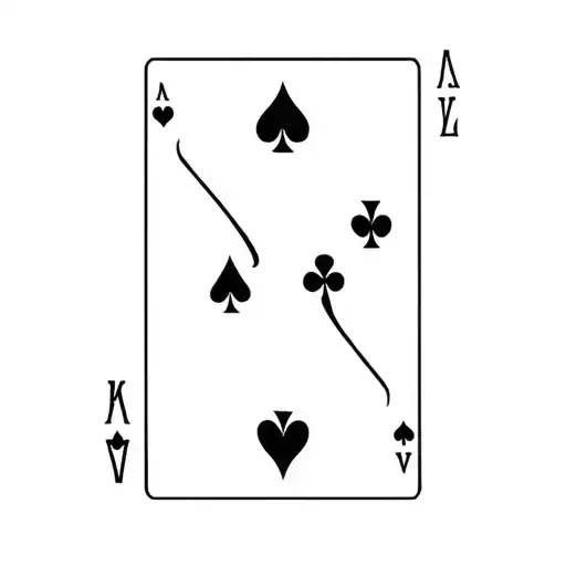 Suits Of Cards But Delicate And Pretty