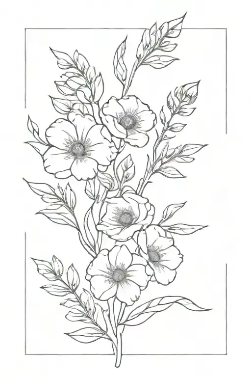 Birth Flower Bouquet