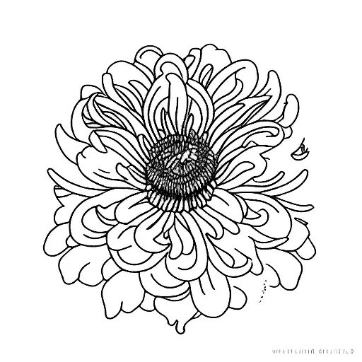 Chrysanthemum And Lily