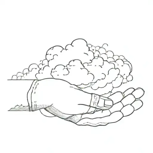 Cloud And Hand