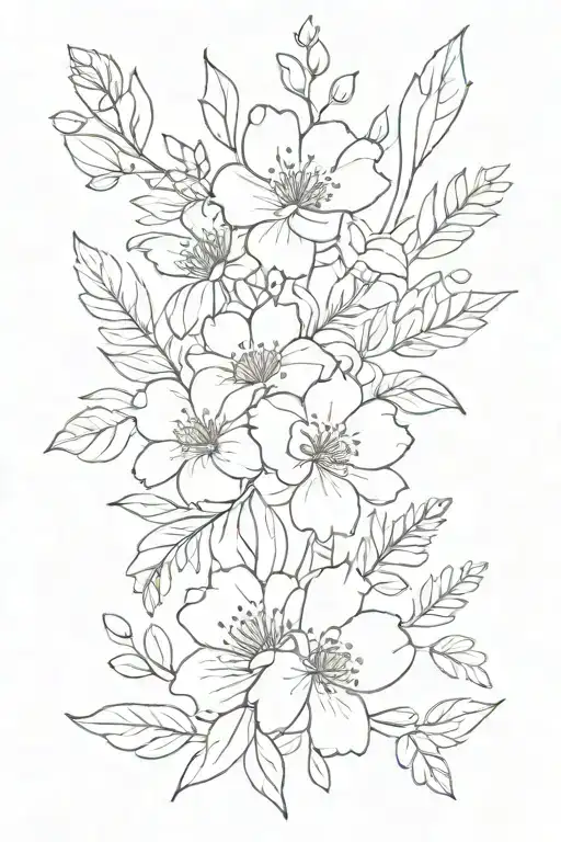 Birth Flower Bouquet