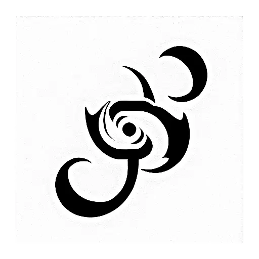 Unalome And Om Symbol