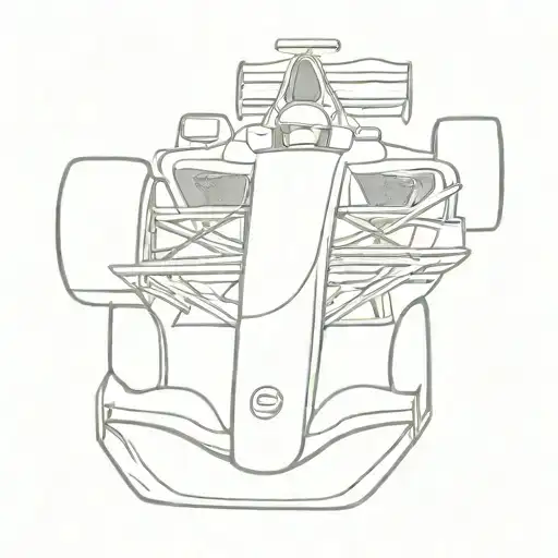 Formula 1 Car Driving