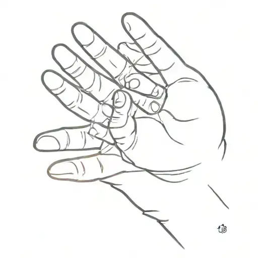 Human Hand And Dog Paw Reaching For Each Other