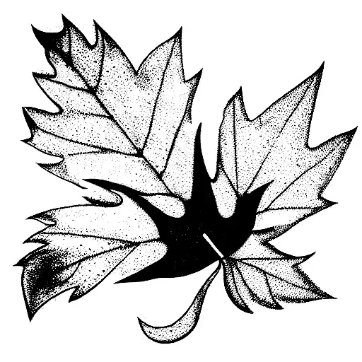 Leafs On Stick With Medusa