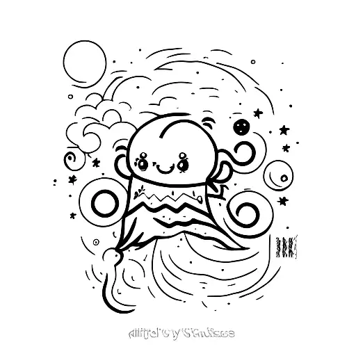 Little Dark Human Creature