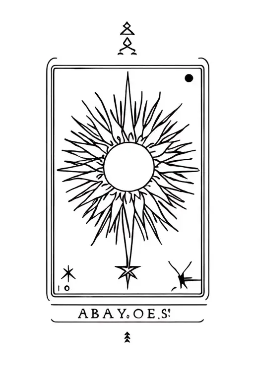 Sun Tarot Card