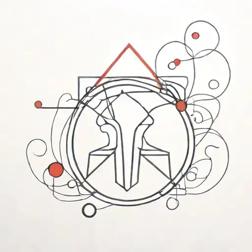 Black And Red Psychedelic