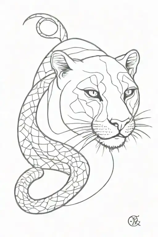 Panther Snake Wrapped