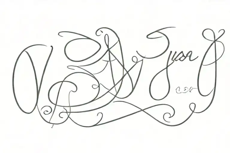 Initials With Birthday Date