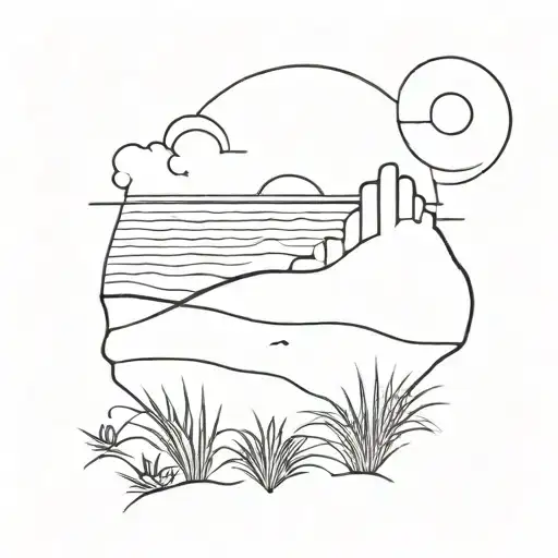 Australian Sunset Beach