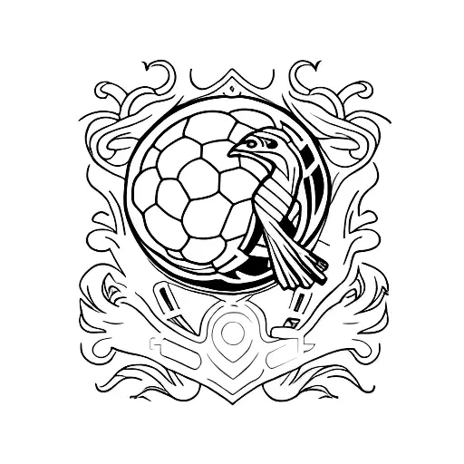 Griffin With Football