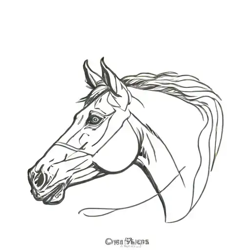 Horse Head Minimalist