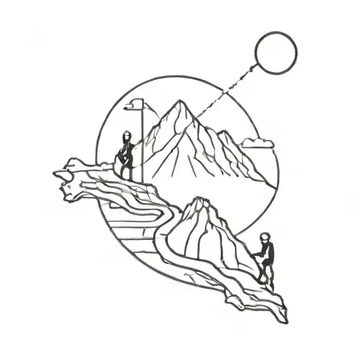 Sisyphus And Mountain