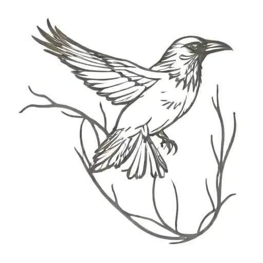 The Crow And The Butterfly