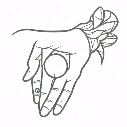 Bliss Symbol Hand