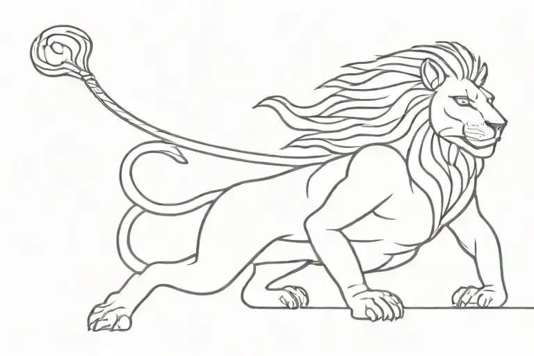 Lion Warrior Girl