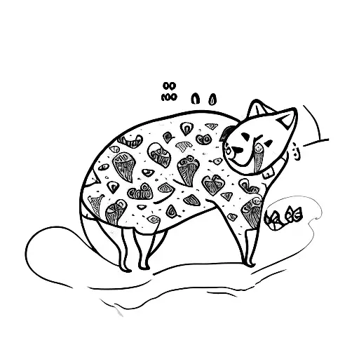 Cat In A Bear Costume