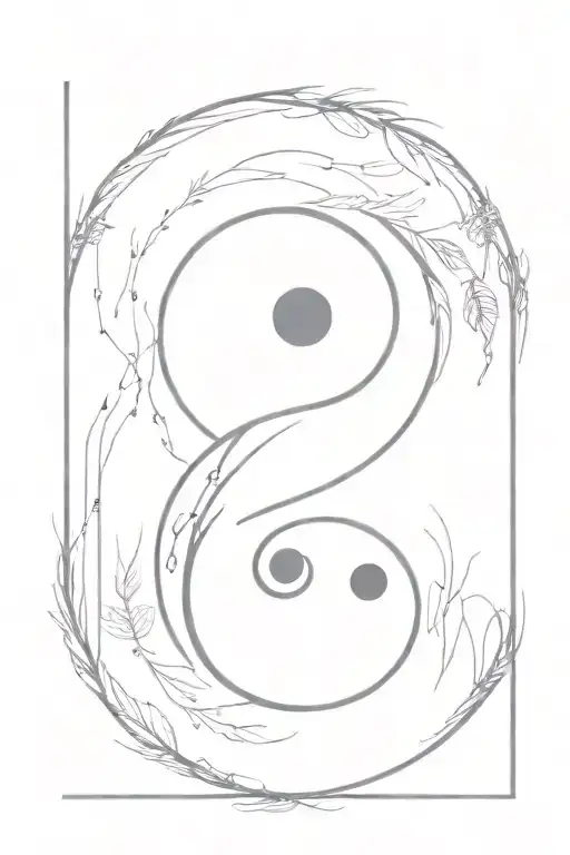 Letter A And R Yin Yang Incorporate To Arrow