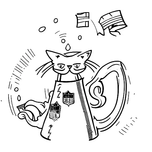 A Cat Drinking A Beer Out Of A Beer Mug Wearing A New England Patriots Jersey