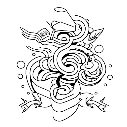 A Minimalist Tattoo Of An Open Book With A Racing Car Speeding Out Of Its Pages