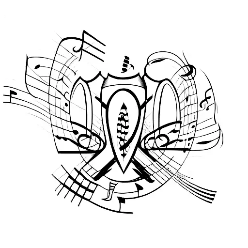 Combine The Elements Of Rugby And Music In A Unique Design