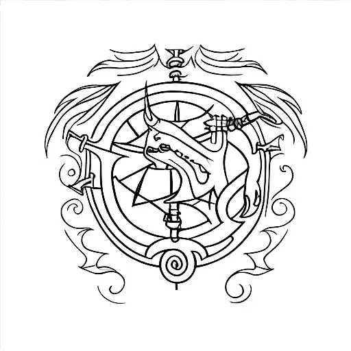 Anduril Sword And Libra Zodiac