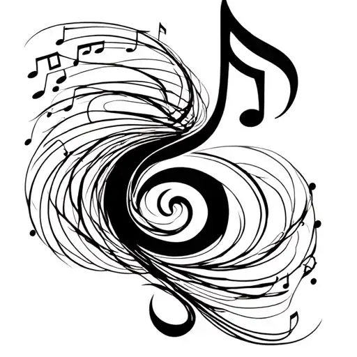 Car Turbo Morphing Into A Music Note