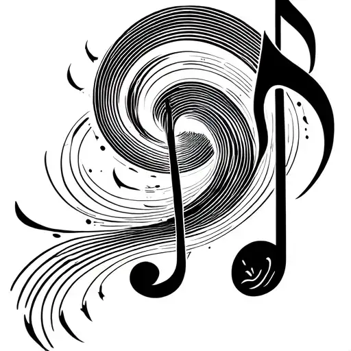 Car Turbo Morphing Into A Music Note