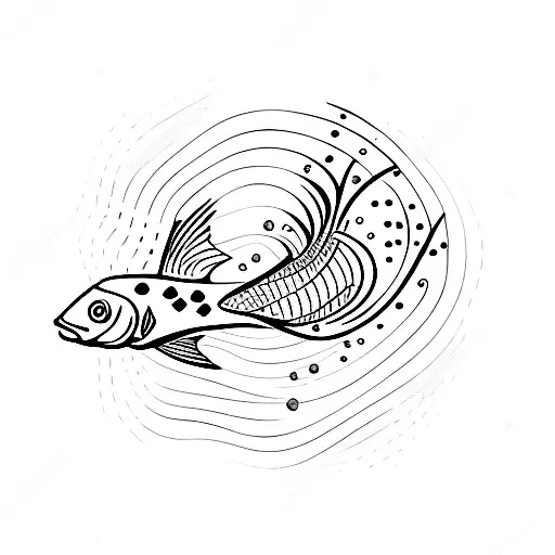 Fish With 3 Stars And Bible Verse