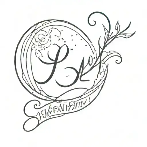 Sunrise With The Word Serendipity Laced