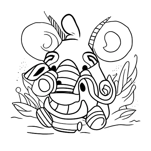 Black And White Eeyore