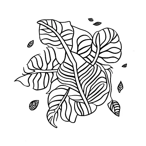 Sword With Fig Leaves